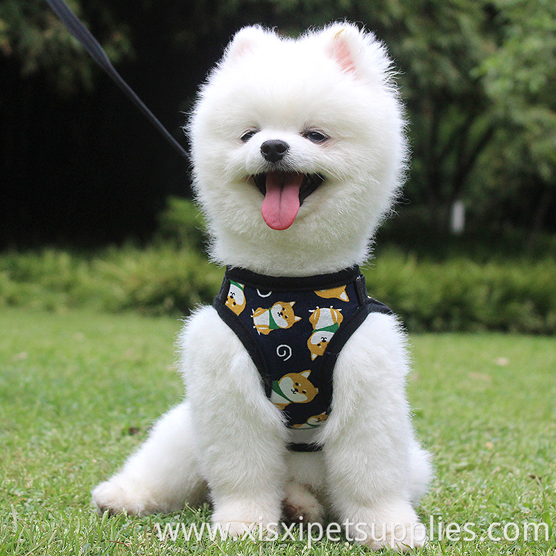 Wholesale Custom Dog Safety Vest Harness Adjustable Harness Travel Pet Strap